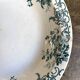 Plat rond creux St Amand & Hamage en terre de fer, service "Campanule"