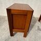 Paire de commodes vintage en bois