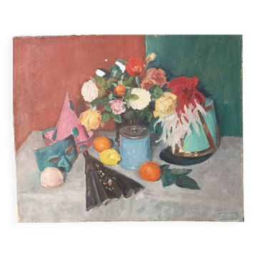 Still Life with Mask