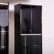 Set of Olinto book cases designed by Kazuhide Takahama for B&B Italia circa 1980