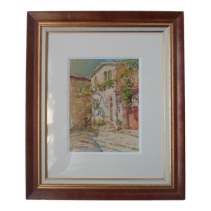 Aquarelle de louis Houpin