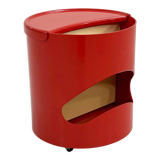 Red Robo side table by Joe Colombo for Elco, 1970