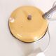 Lampe jaune vintage