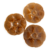 3 oyster plates from Sarreguemines 250907