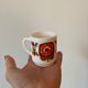 5 coffee cups Mobil 1972 designer Jean-Charles Meunier Editor Arcopal