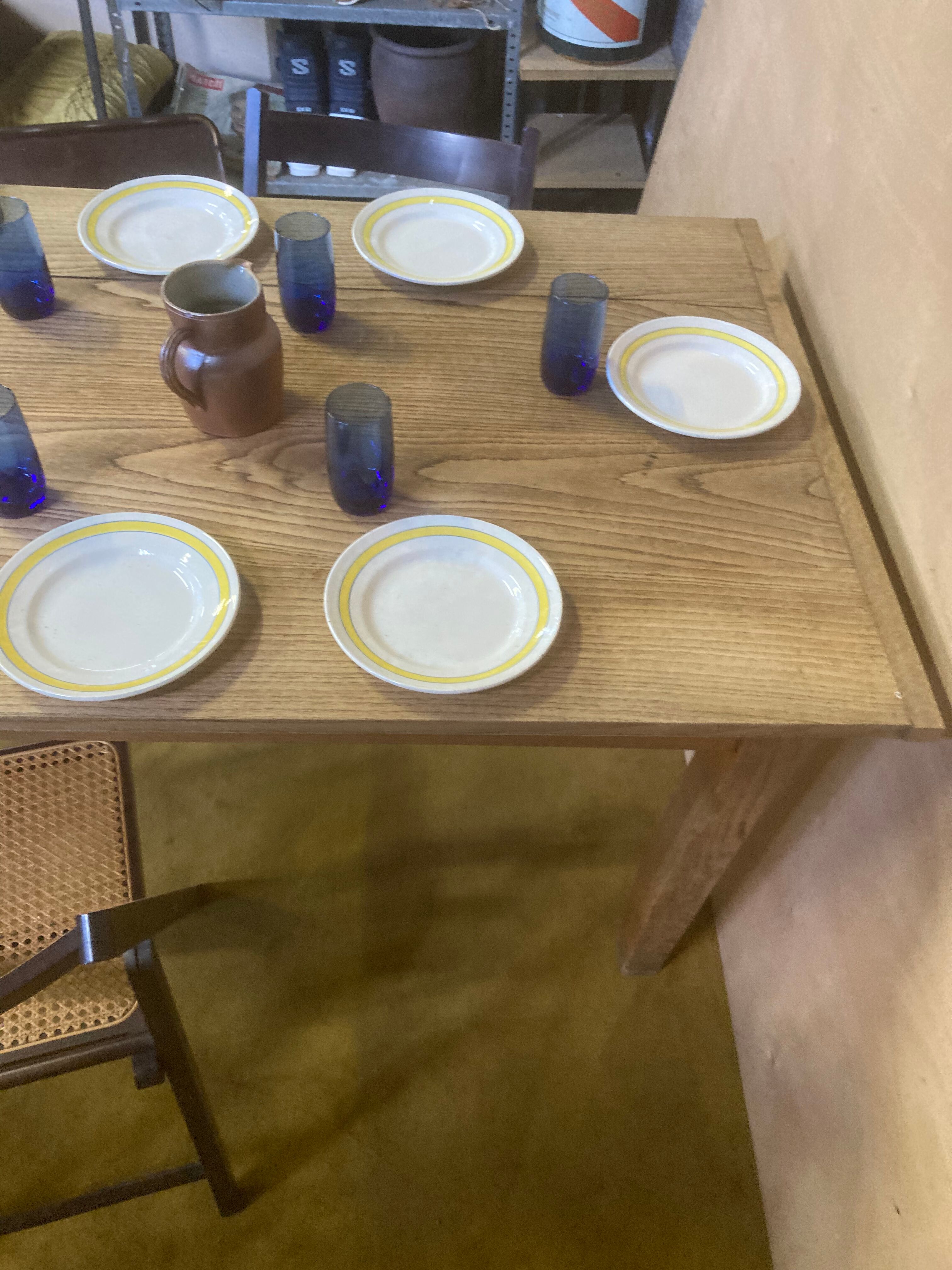 Table de campagne chêne