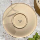 Small vintage porcelain dish K&G Luneville "Flore" 1950s small blue flowers