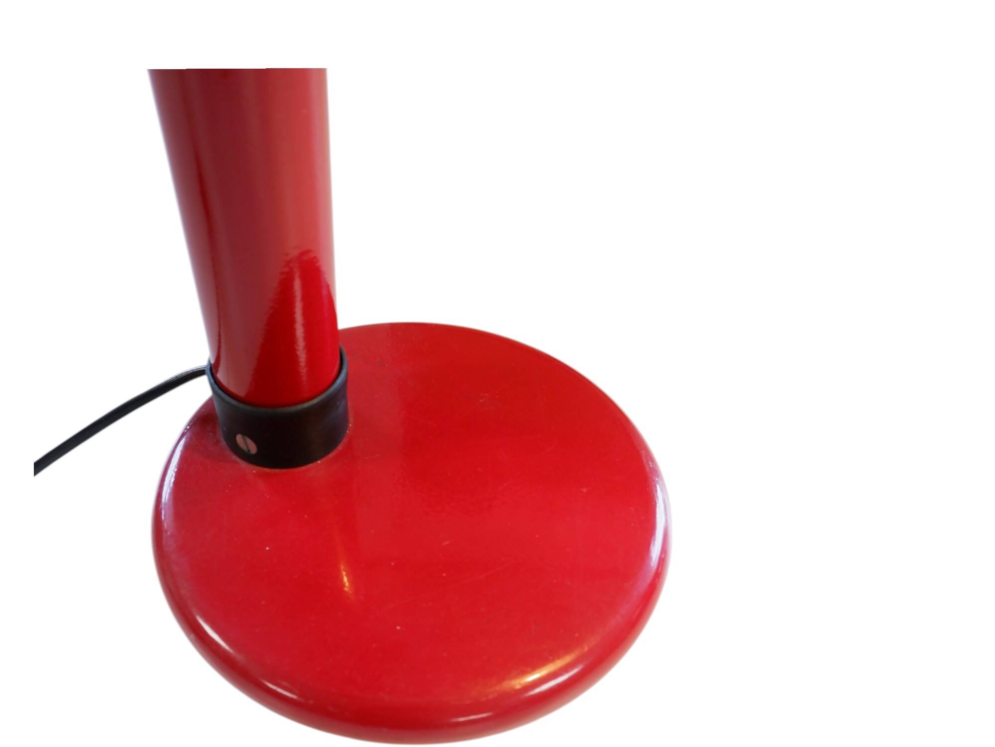 Vintage red desk lamp