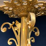 Golden antique bronze chandelier