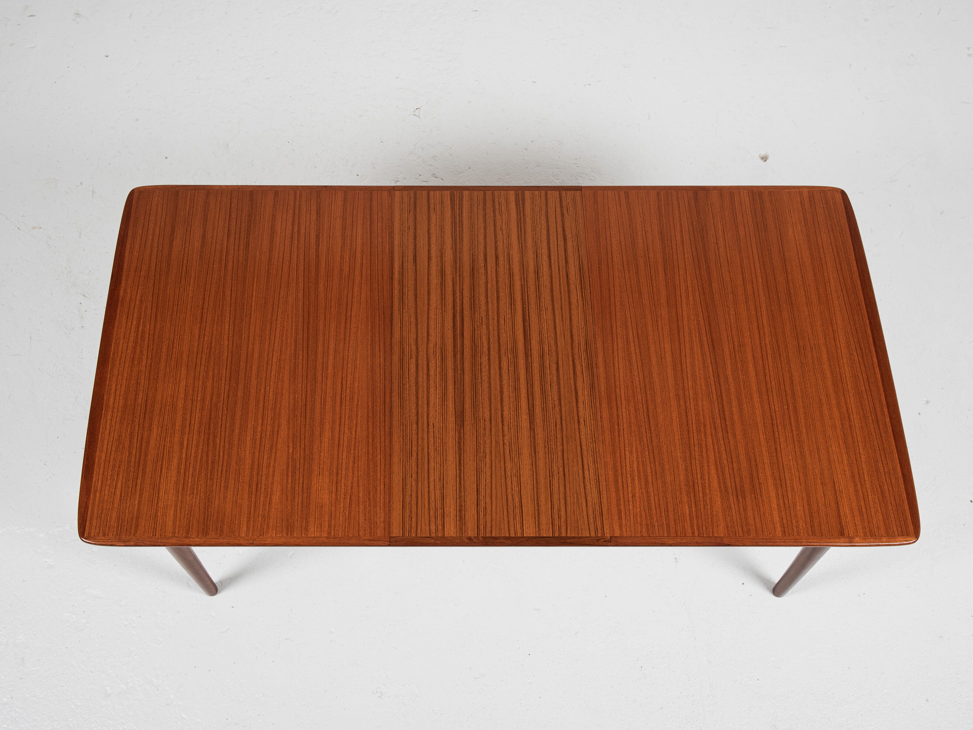 Midcentury extendable dining table in teak by Alf Aarseth for Gustav Bahus 1960s