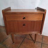 Scandinavian bedside tables by MDK design from the 1960s.