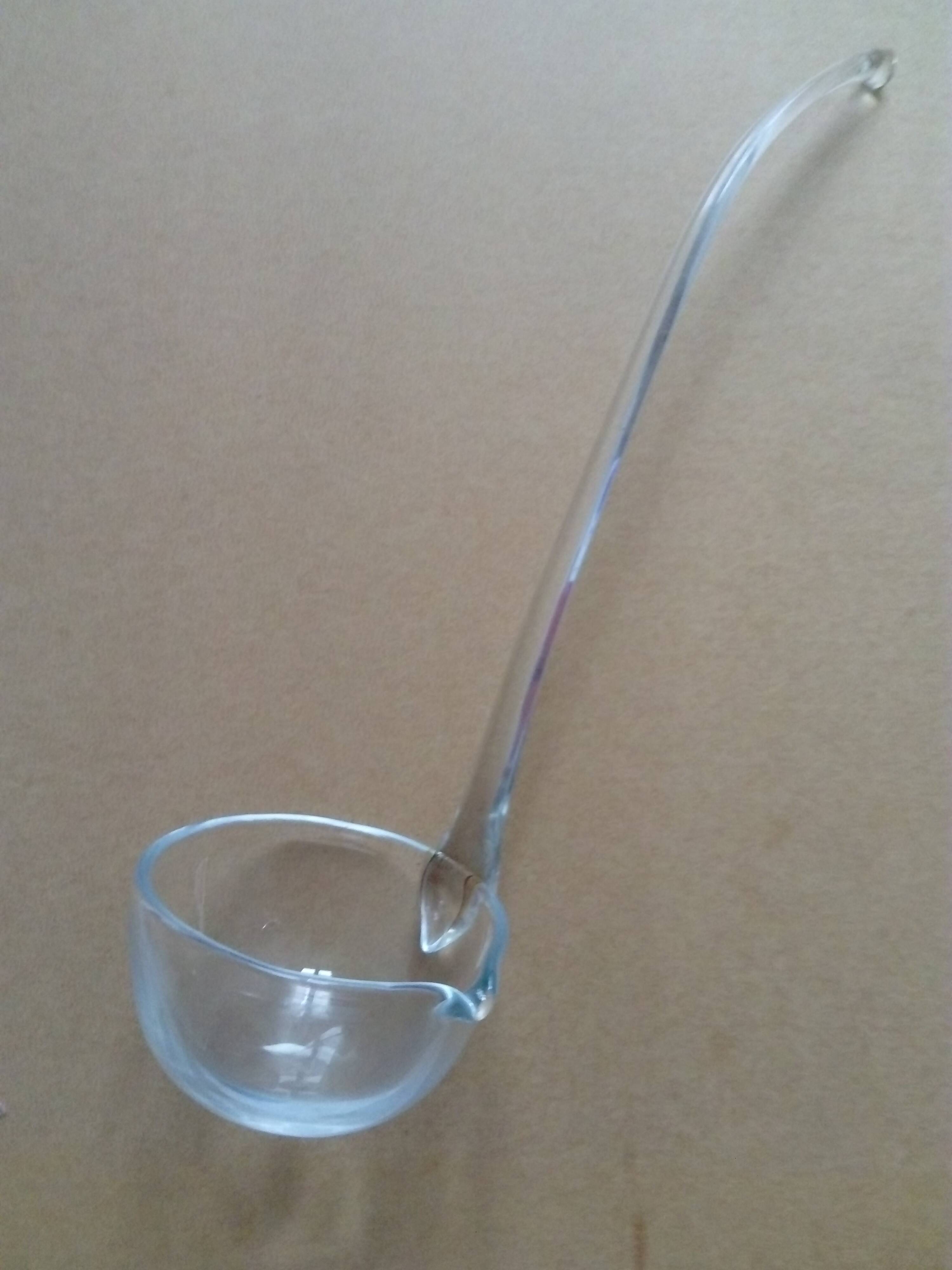 glass ladle for punch/cocktail or sangria