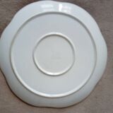 Large white multi-lobed pie or cake dish