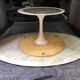 Oval coffee table for Knoll