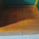 Modular wall shelf in Paolozzi teak