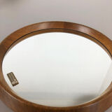 Oak wood mirror, 45cm, made in Germany