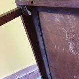 Folding vintage game table bridge table