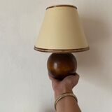 Pair of bedside lamps foot ball