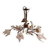 Chandelier with 6 tulips