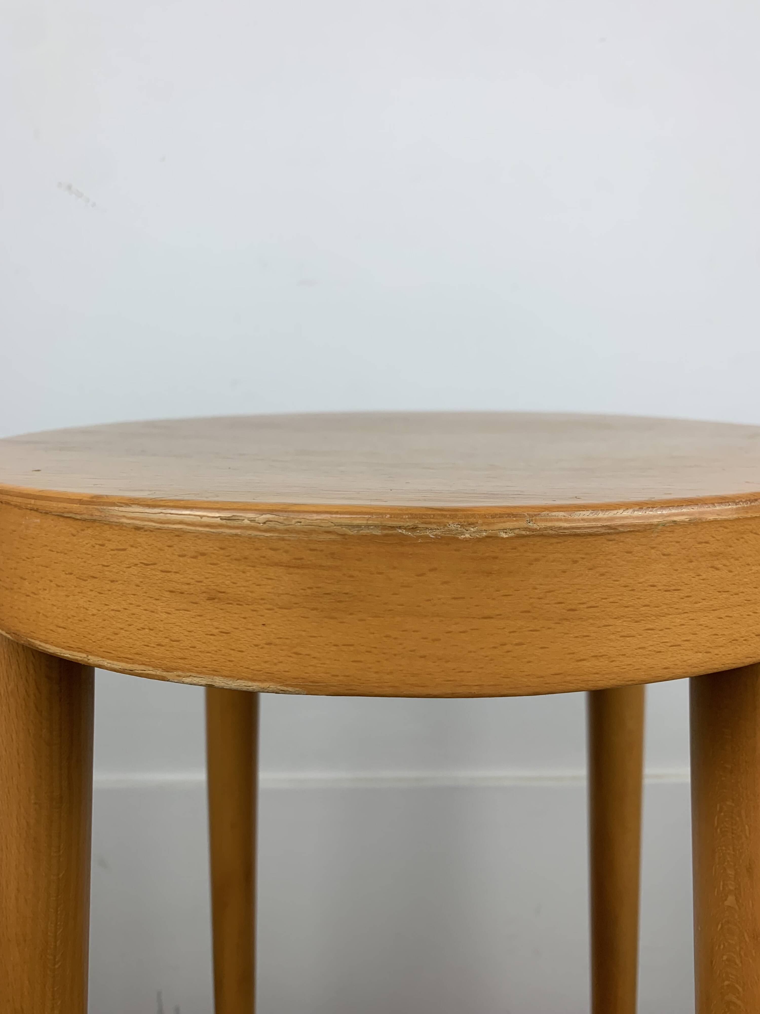 3 tabourets de bar Baumann, années 60, vintage