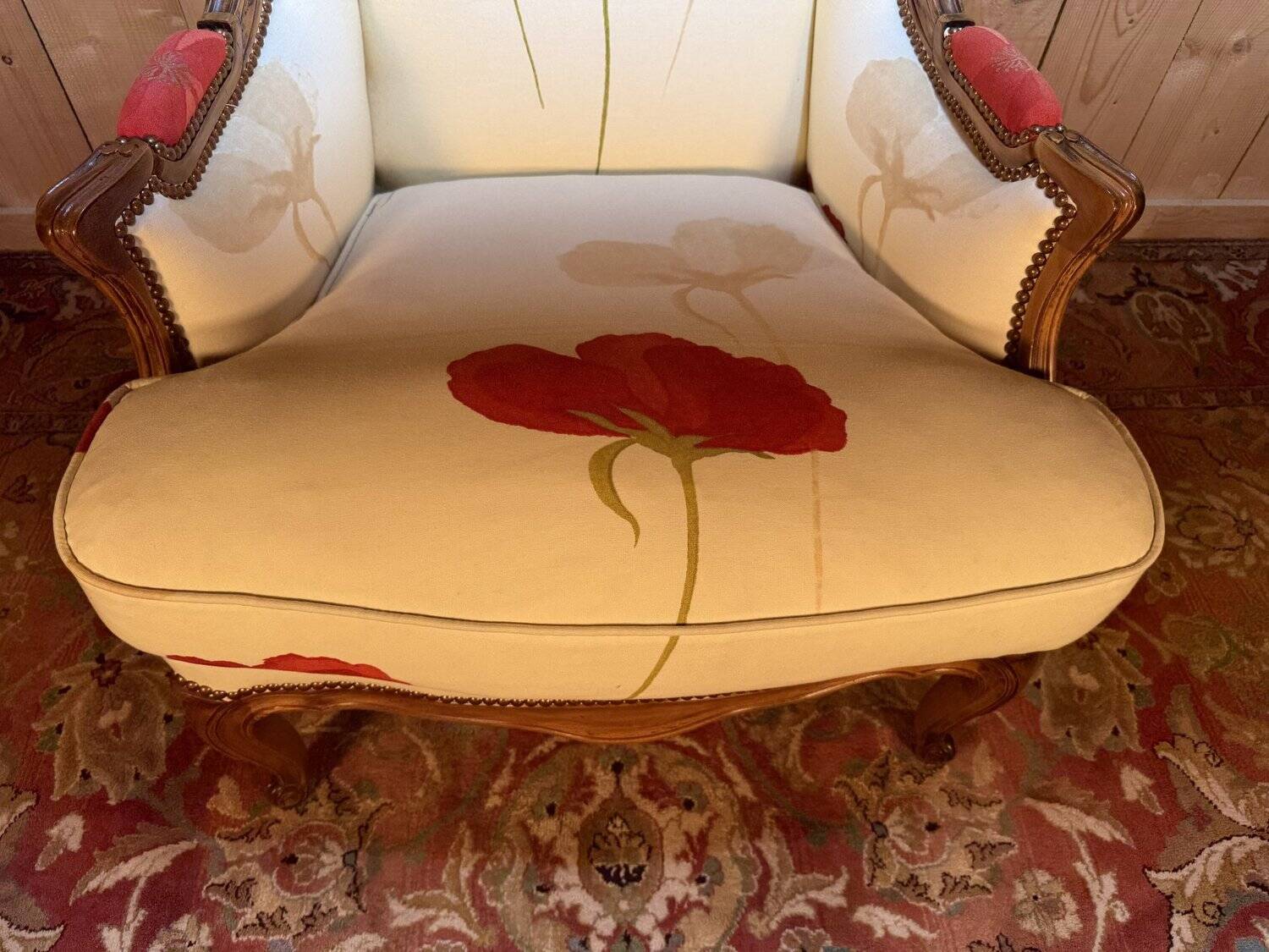 Louis XV style ear chair