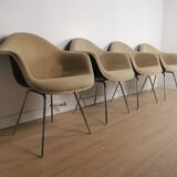 Charles Eames DAX armchairs set for Herman Miller