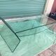 Table basse en verre courbe XXe