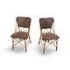 2 x Yamakawa CD-672 chair by Yuzuru Yamakawa / Yamakawa Rattan