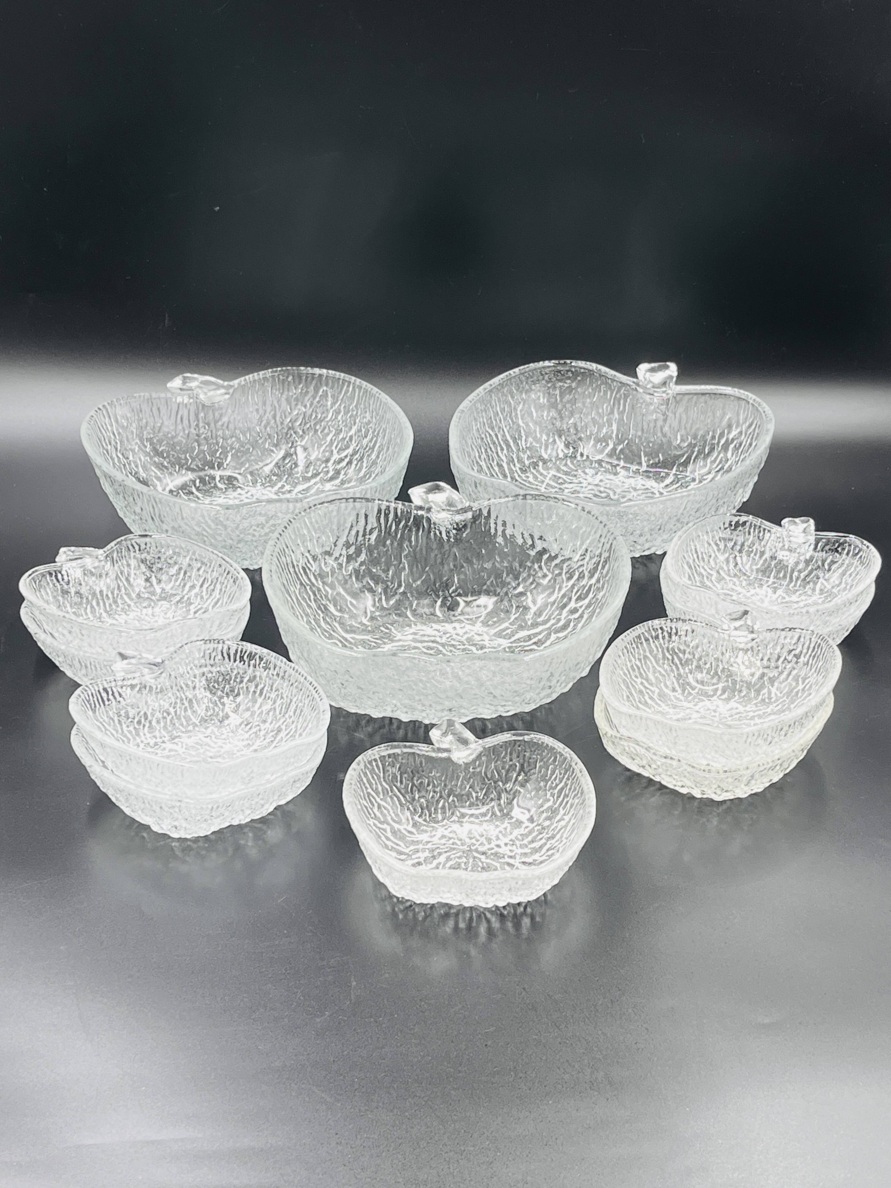 Fruit salad serving set