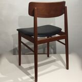 Series of 6 danish sax chairs