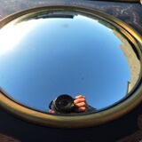 Napoleon III period mirror 40x39cm