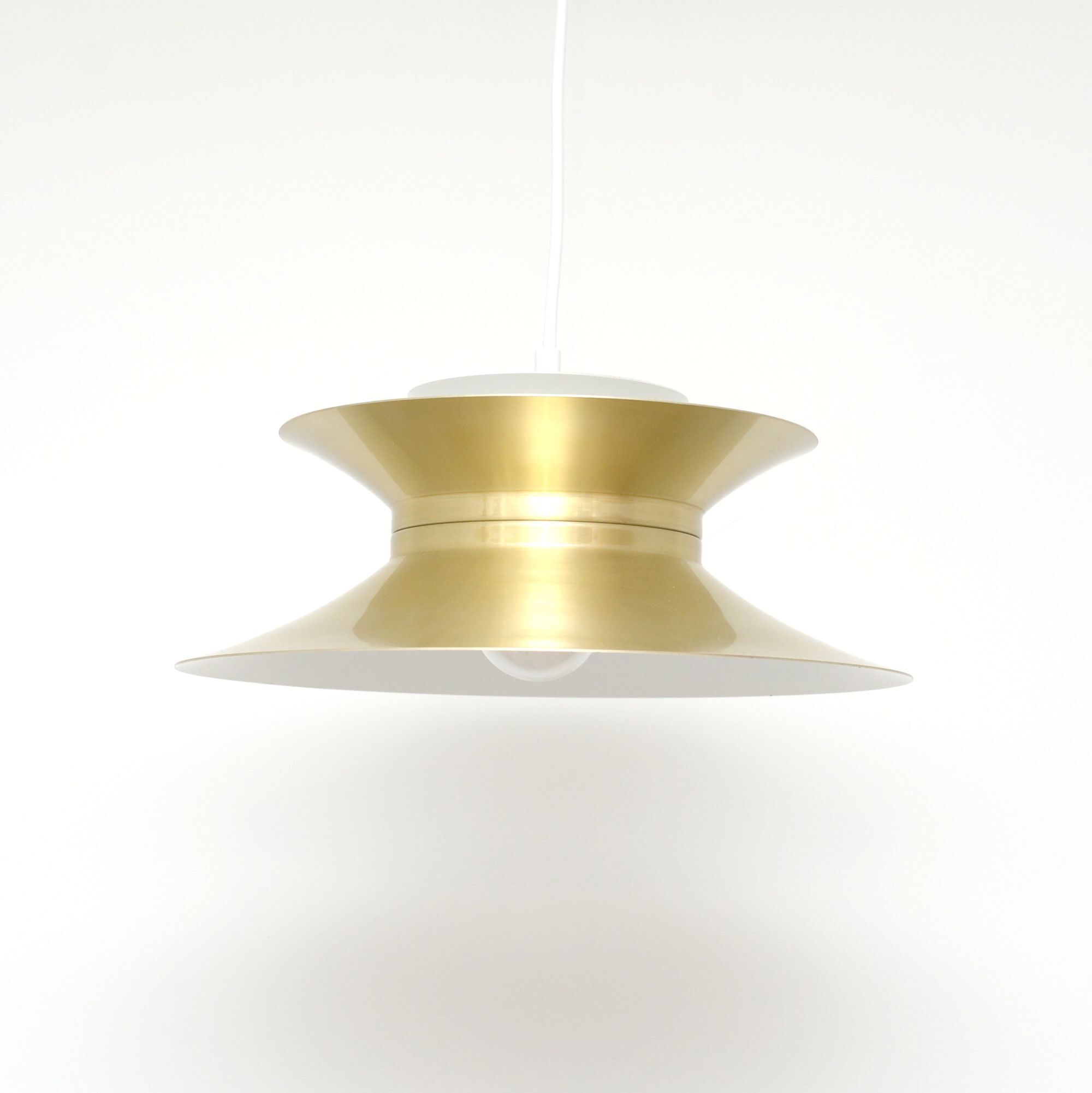 Golden Vitrika lamp, Denmark, 1970s