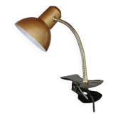 Clamp lamp, portable lamp, nomadic, 1960