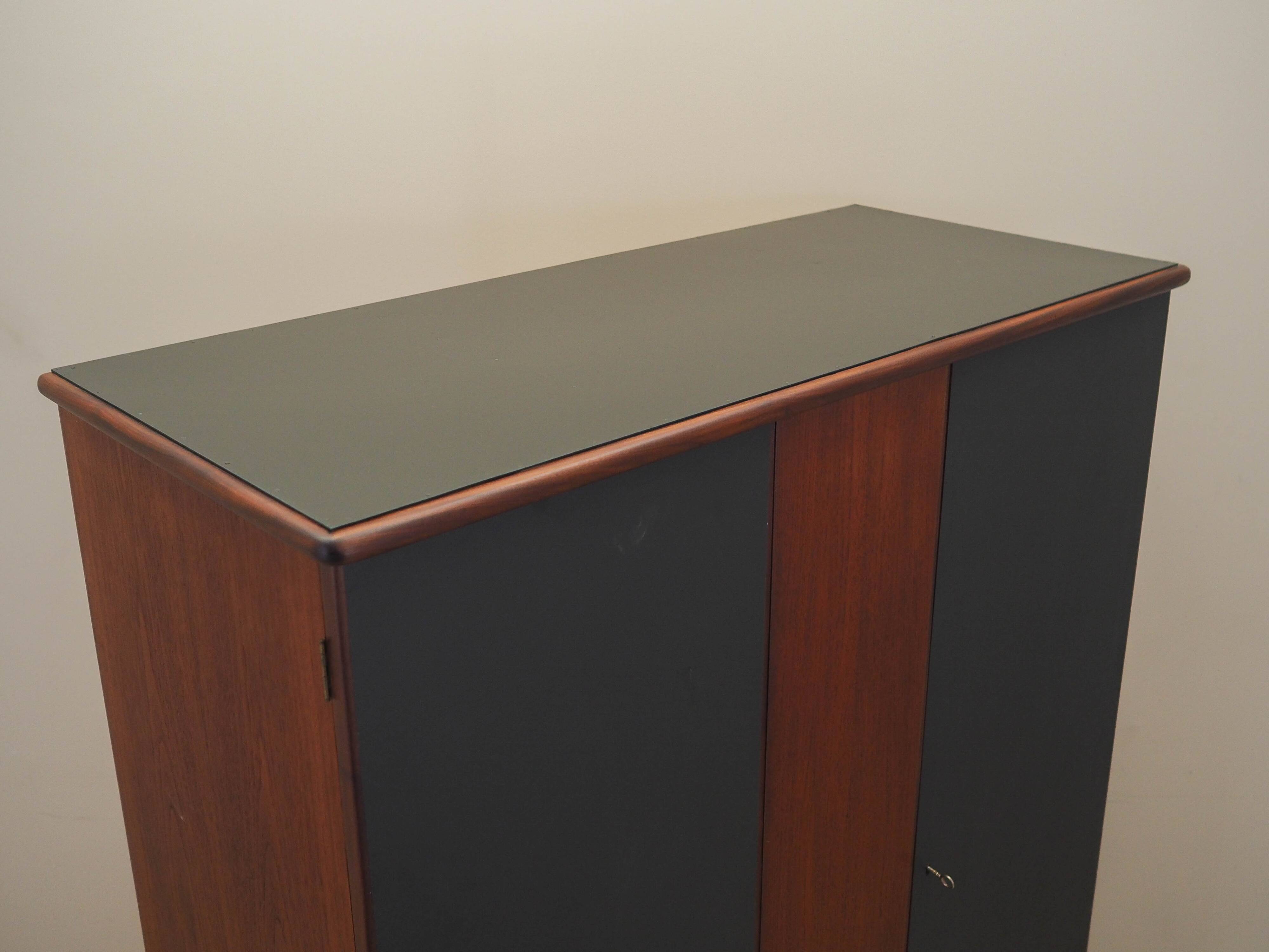 Teak wardrobe, Danish design, 1960s, production: Denmark