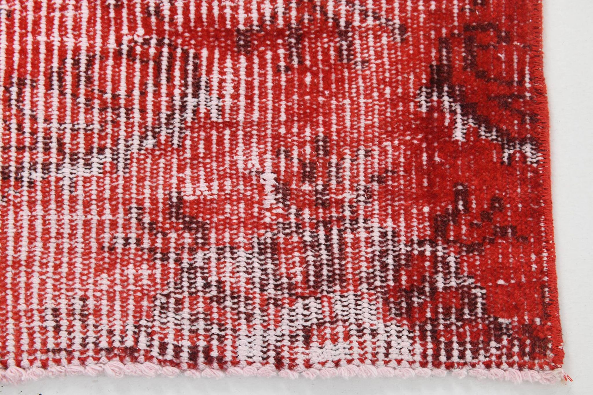 6x10 Rug For Dining Room Red Vintage Area Rug, 175x296Cm SK 3756