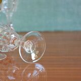 Set of 6 Arques crystal glasses