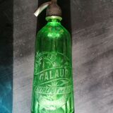 Siphon eau de seltz pyramide vert foncé