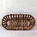 Scandinavian teak trash