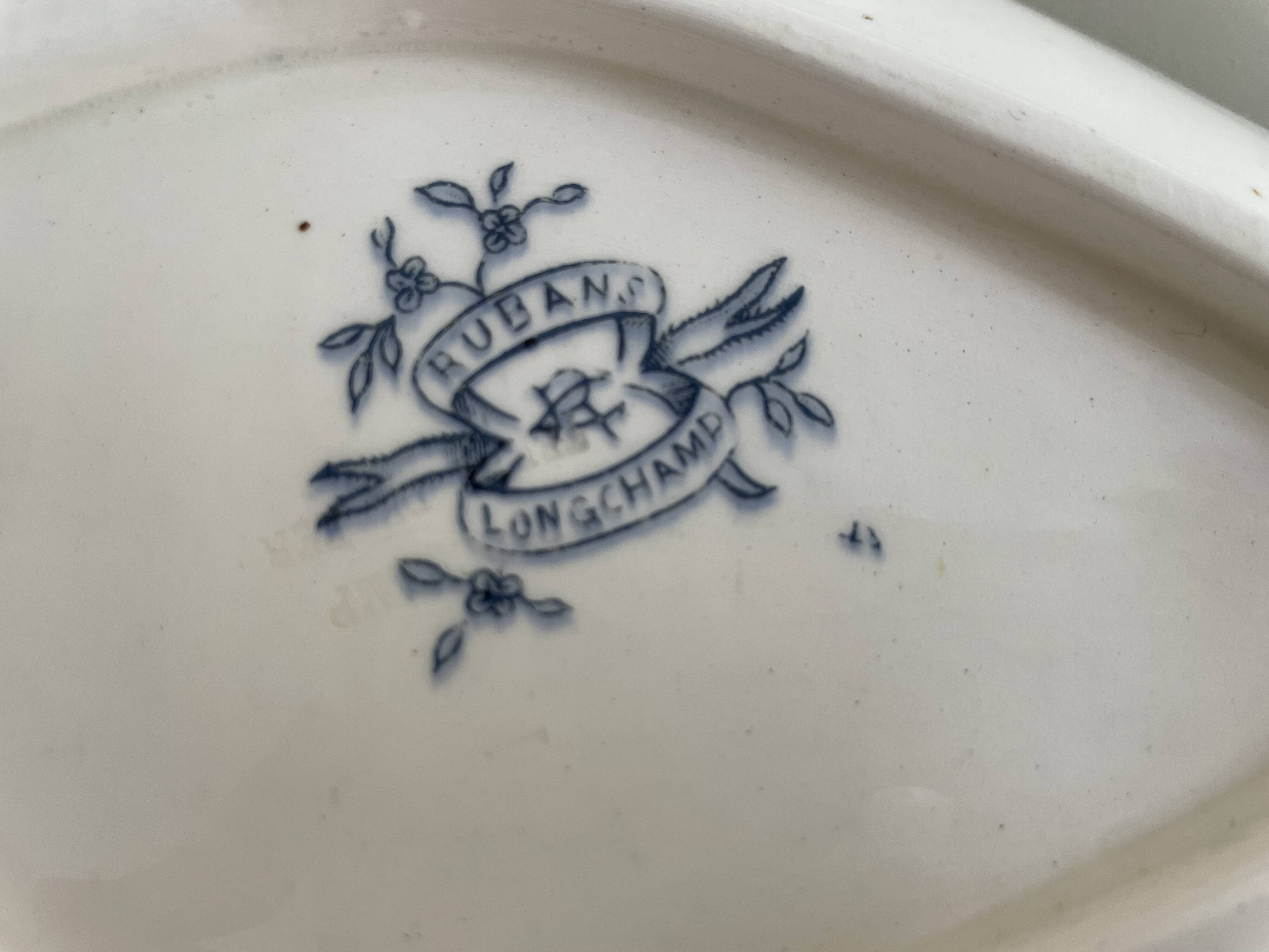 Longchamp ironstone dish Ribbon model