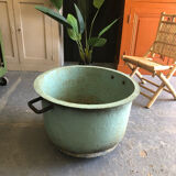 Cast iron planter pot