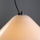 Vintage iGuzzini ceiling light in plastic, Italian design, 1970s.