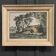 Oil on canvas landscape with Vendée basket by C. Bonno 1949