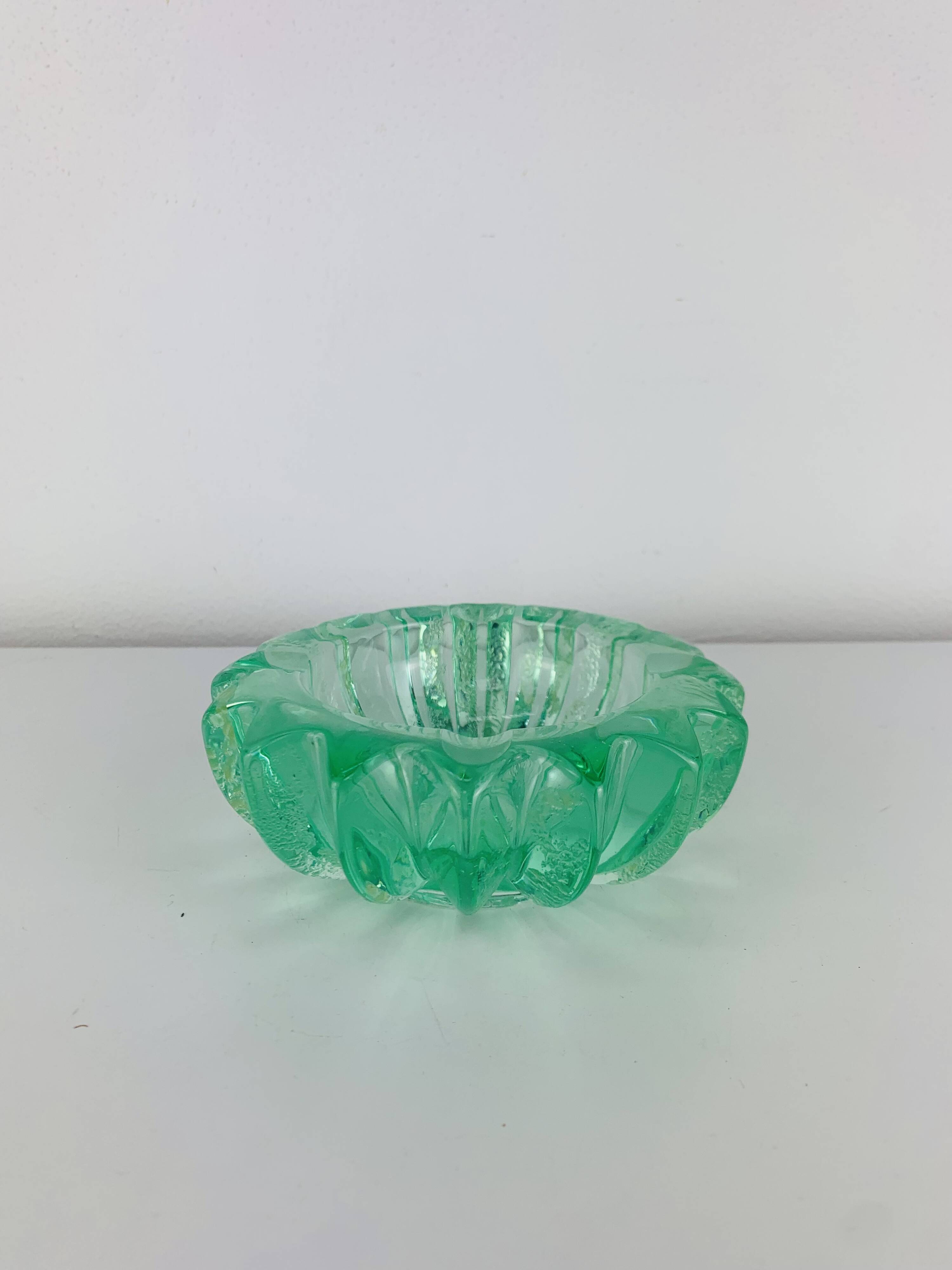 Ashtray/trinket dish by Pierre D'Avesn, Art Deco, signed.