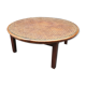 Table basse en cannage