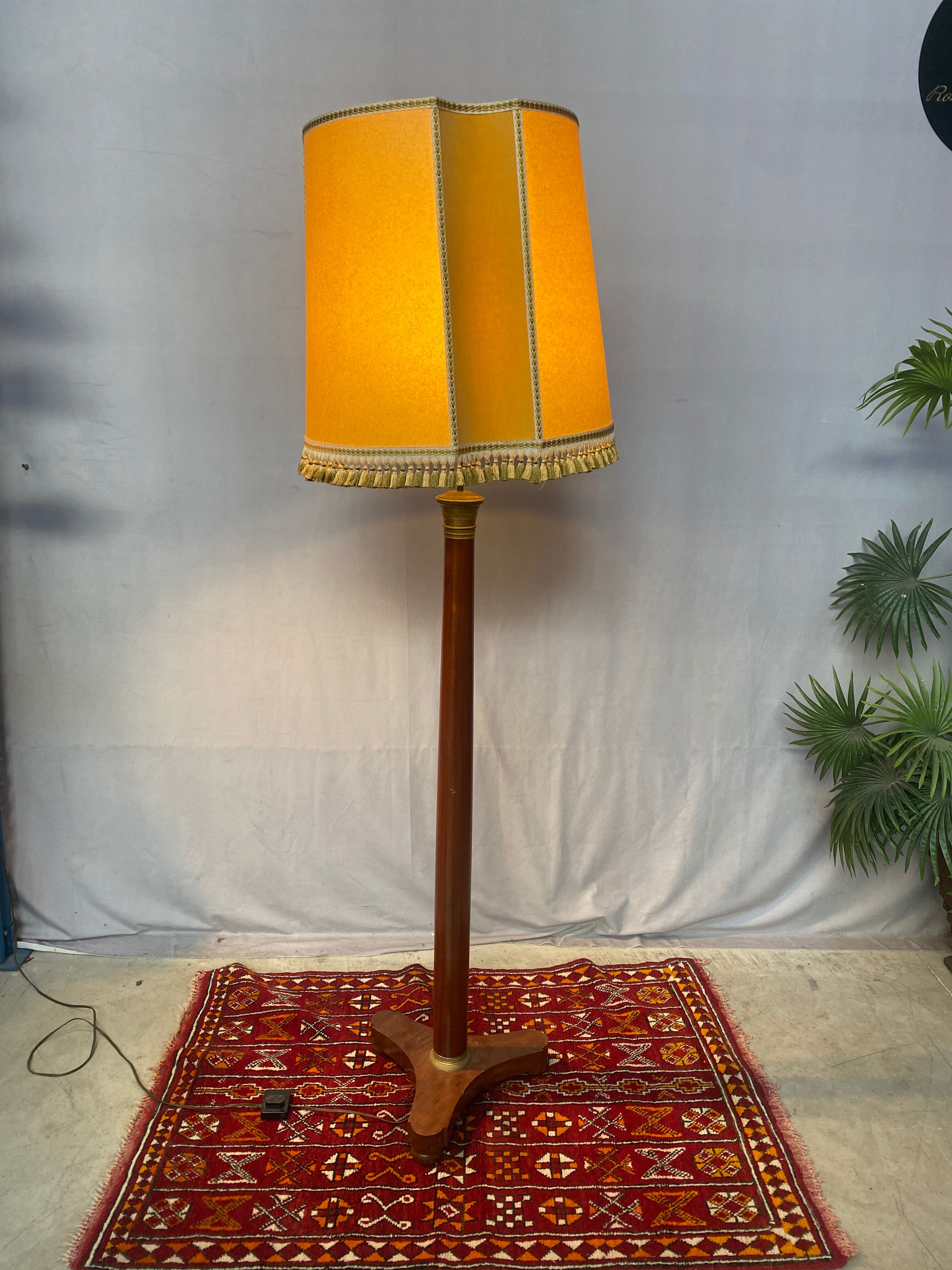 Lamp with Empire style lampshade