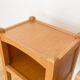 Paire de chevets en bois clair