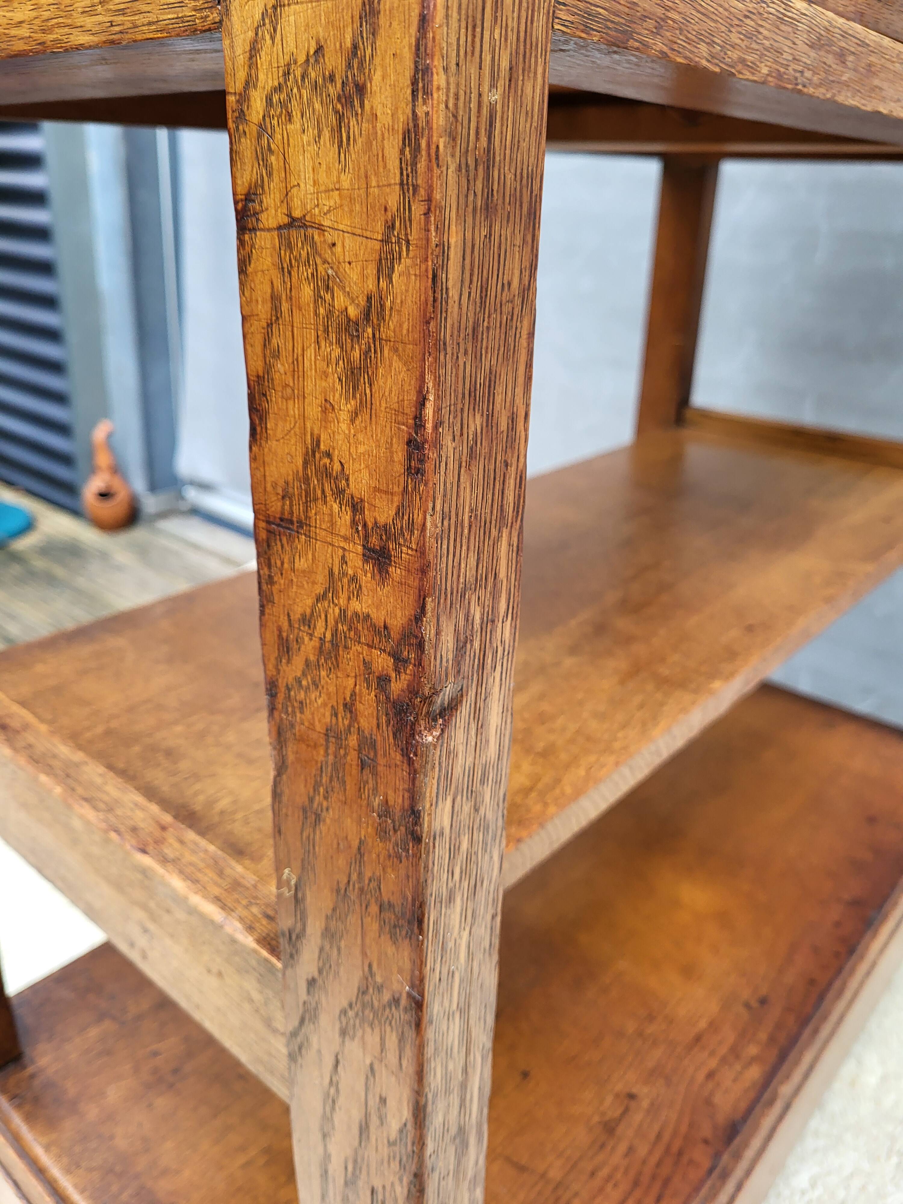 Art Nouveau 1900 Arts & Crafts Serving Trolley