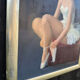 Tableau huile toile danseuse Joan MAYOR