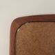 Vintage Danish teak mirror - beautiful edges