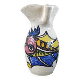 Vintage Vallauris ceramic jug